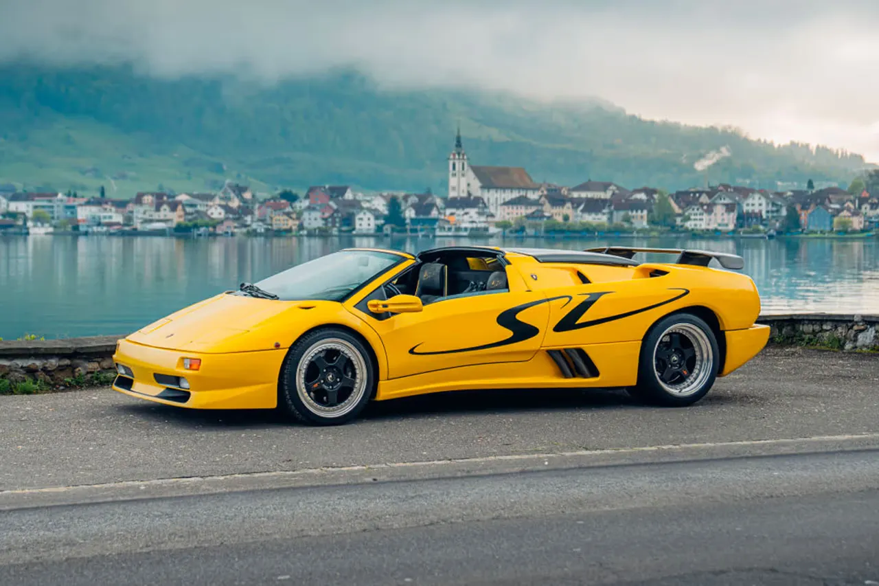 Ultra-Rare 1998 Lamborghini Diablo SV Roadster Hits RM Sotheby’s Auction Block
