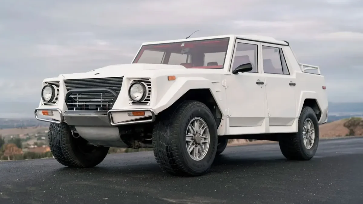 Vintage Lamborghini LM002 Truck Surfaces at Auction