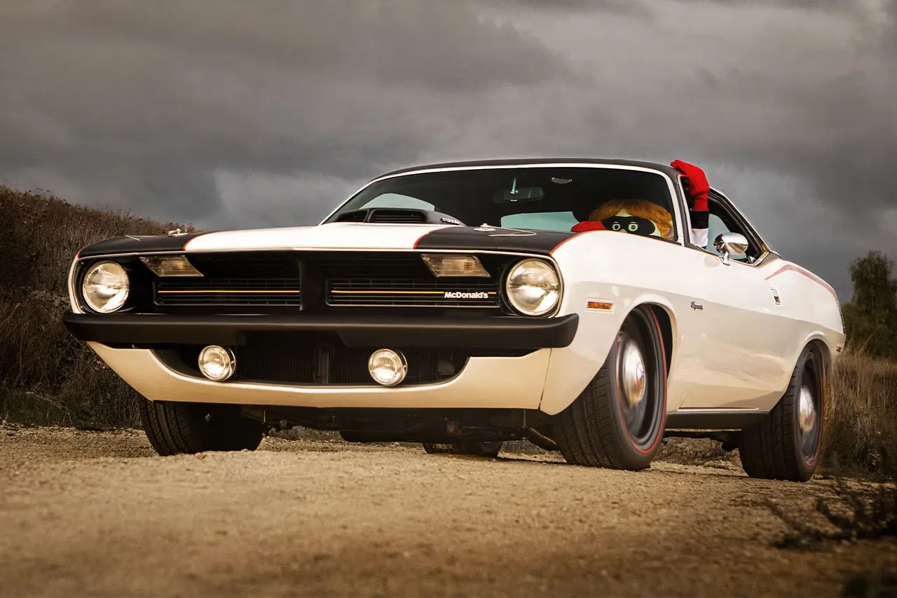 McDonald’s Unveils Custom 1970 Plymouth Barracuda: The Burgercuda