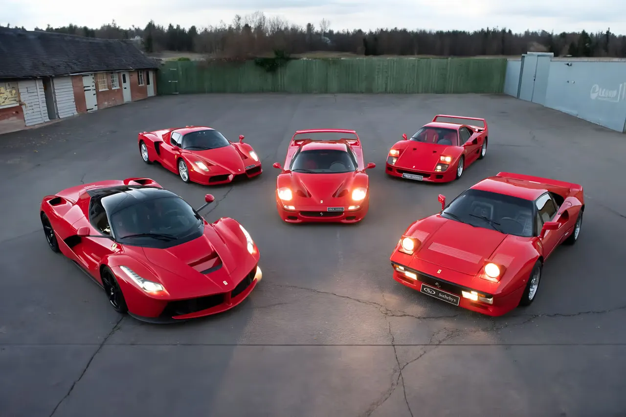 Ferrari’s “Big Five” Surfaces at Auction: Estimated To Fetch As Much as $20M USD