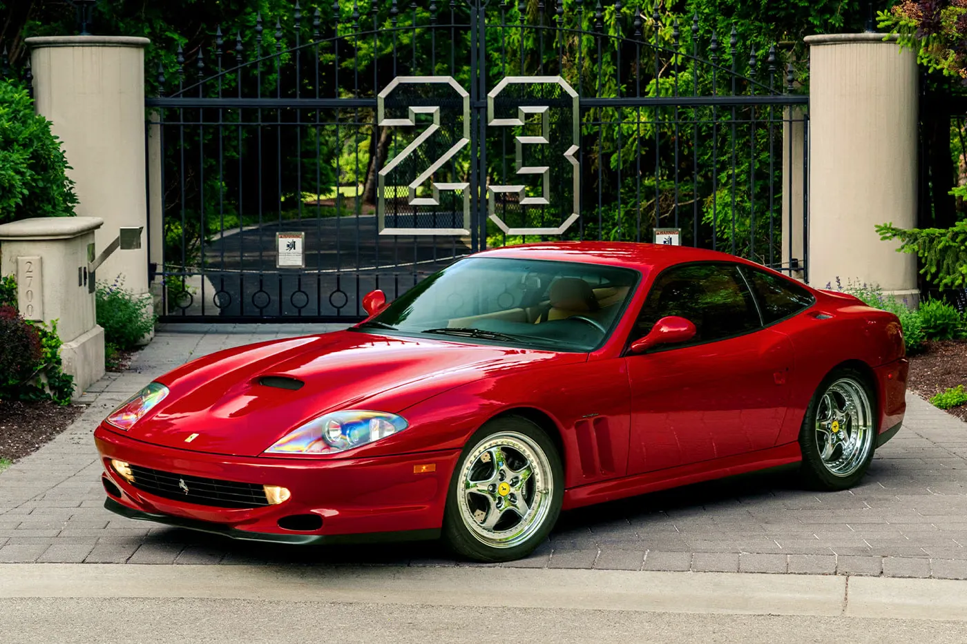 JOOPITER and CURATED Announce Auction for Michael Jordan’s 1997 Ferrari 550 Maranello
