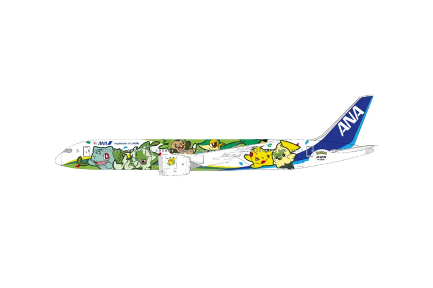 ANA Sends Its “Pokémon Jet Green” Onto International Routes for ‘Pokémon’s’ 30th Anniversary