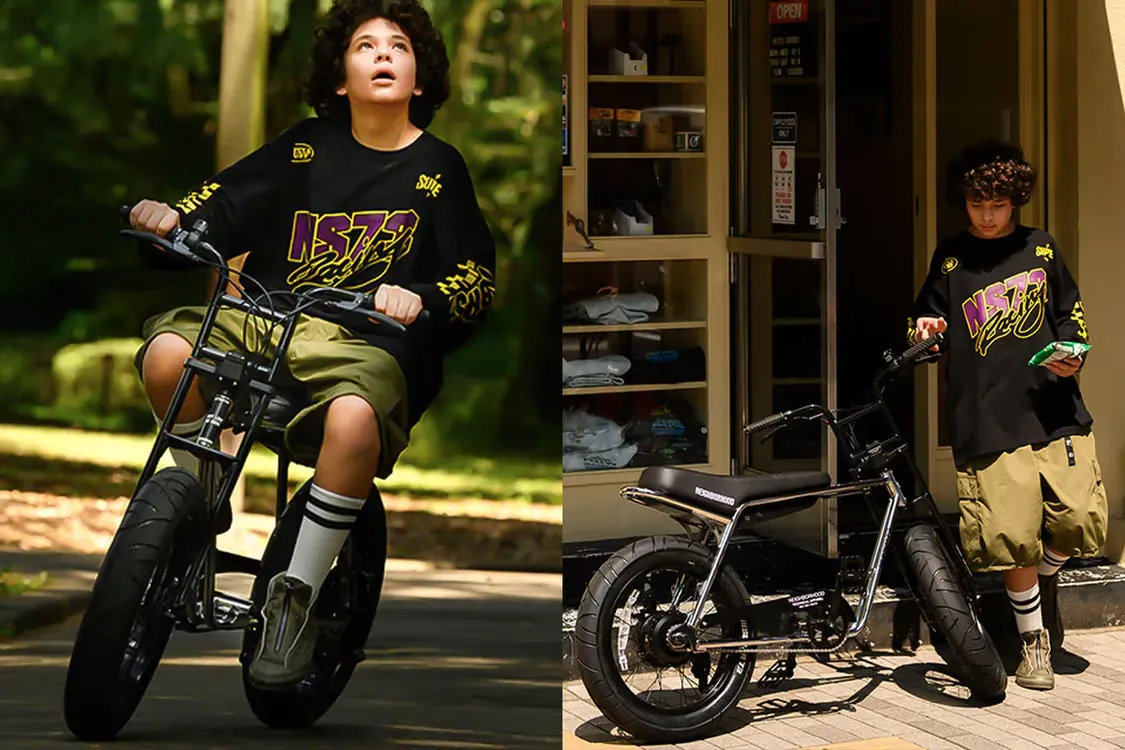 NEIGHBORHOOD and SUPER73 Craft a Custom Electric Z1 Bike