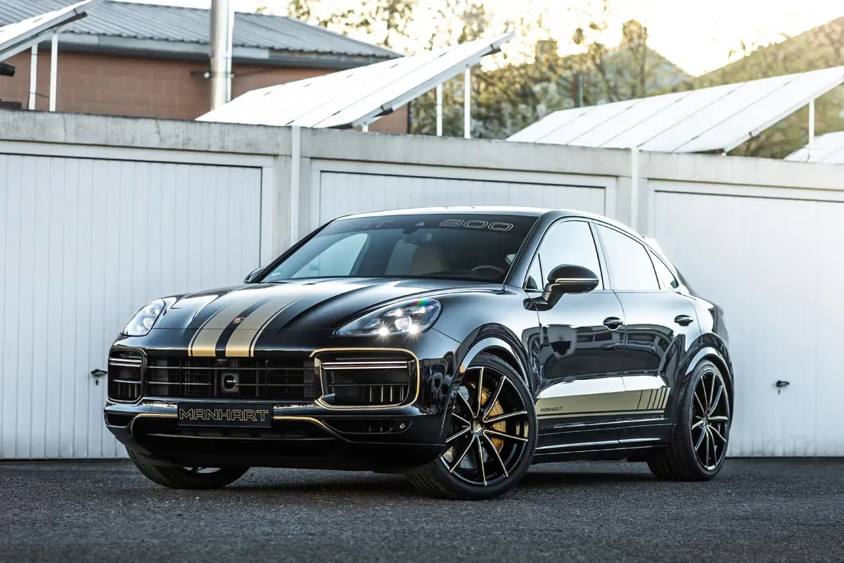 MANHART Gives the Porsche Cayenne Turbo Coupé 807 HP and 1,090 Nm of Torque
