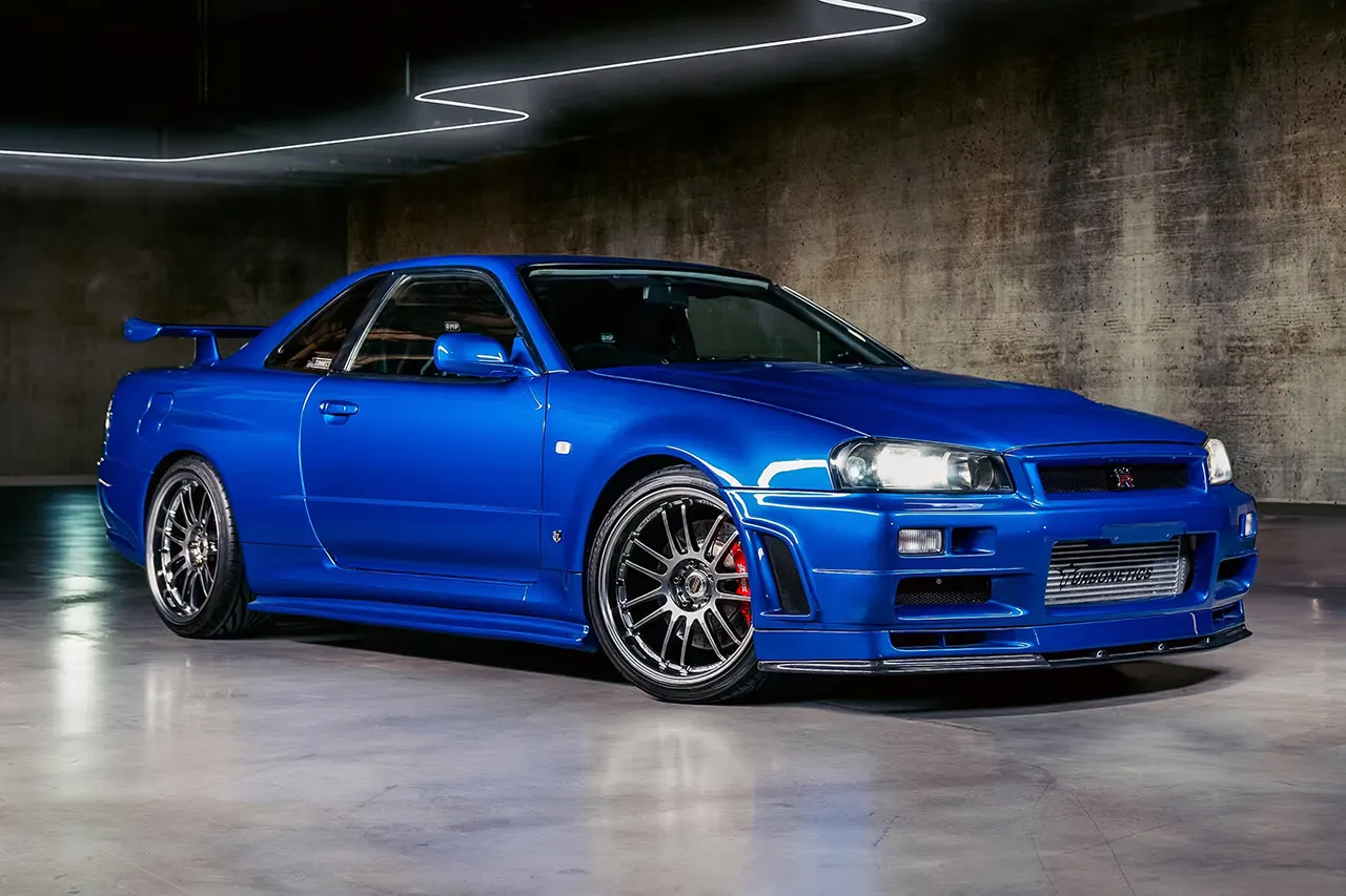 Paul Walker-Driven ‘Fast & Furious 4’ Nissan Skyline GT-R R34 Heads to Auction