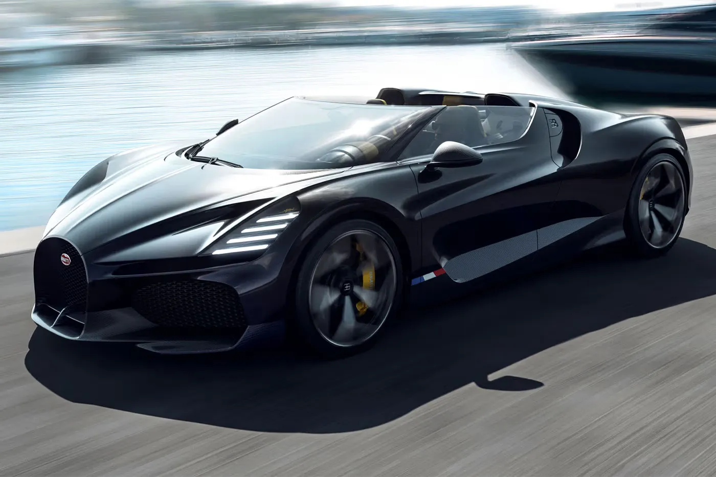 Bugatti Unveils the W16 MISTRAL Roadster