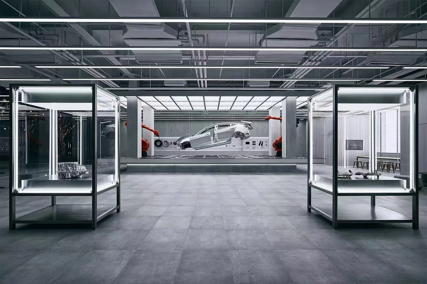 Tesla’s New Giga Lab Shows How It Builds Its Cars in 45 Seconds
