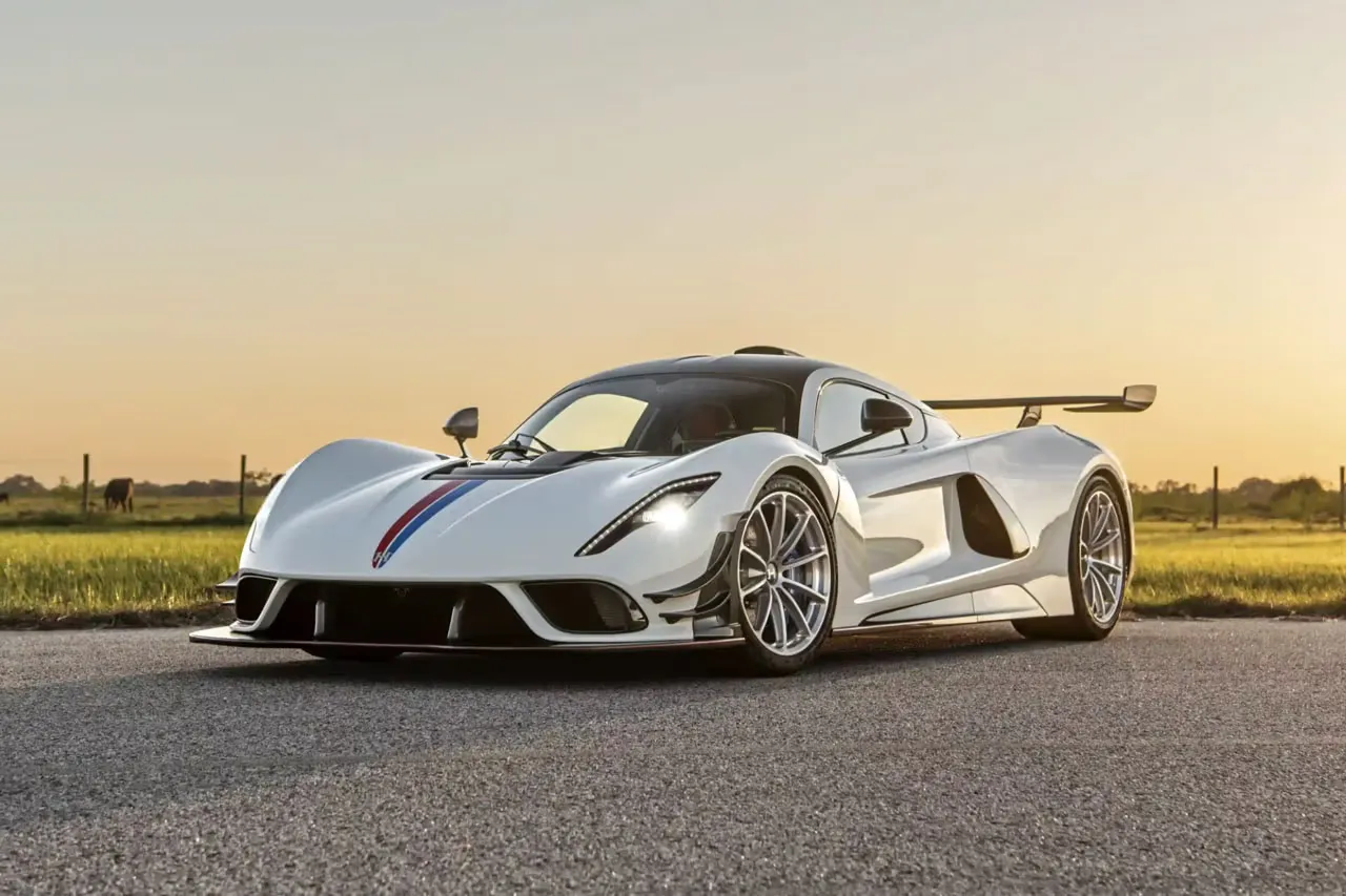 Hennessey Burns Up the Track With 1817 Horsepower Venom F5 Revolution