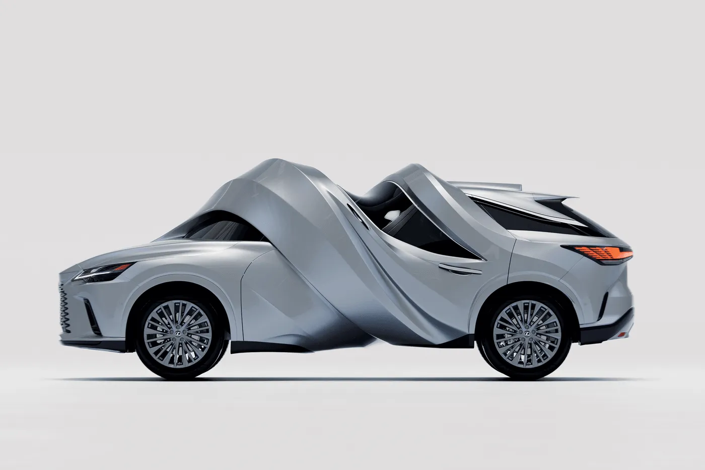 Lexus Gets a MSCHF Twist in New Car Sculptures