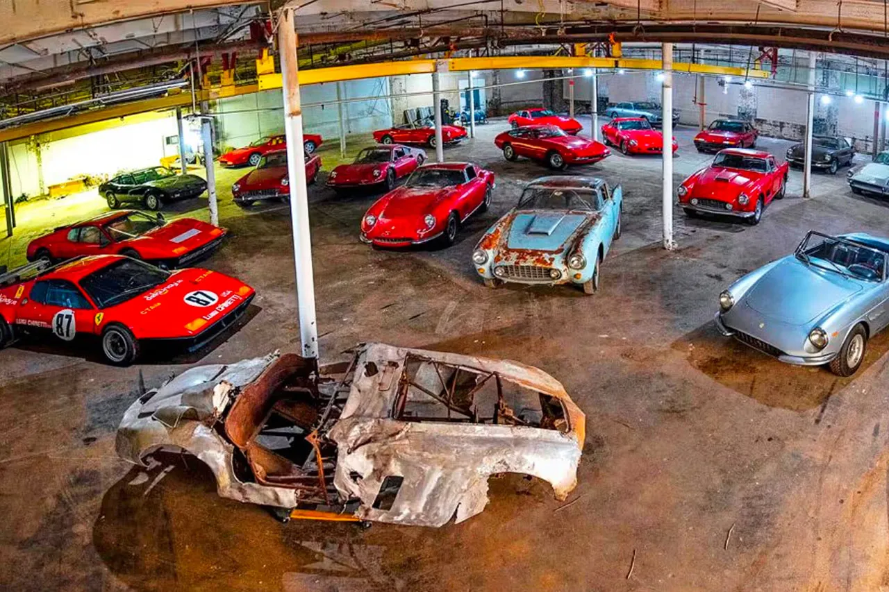 RM Sotheby’s to Auction 20 Hurricane-Damaged Ferrari Race Cars