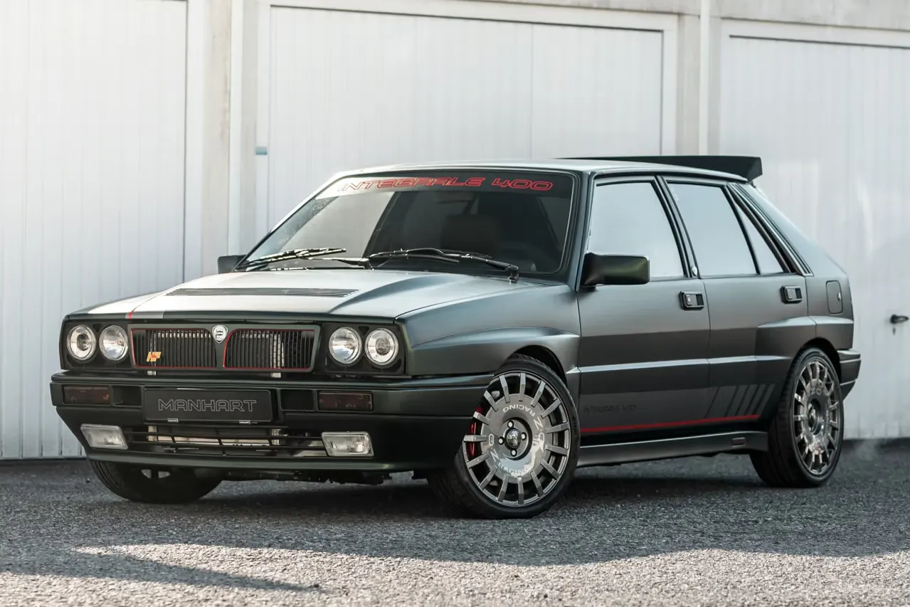 MANHART Has Restomodded the Iconic Lancia Delta HF Integrale