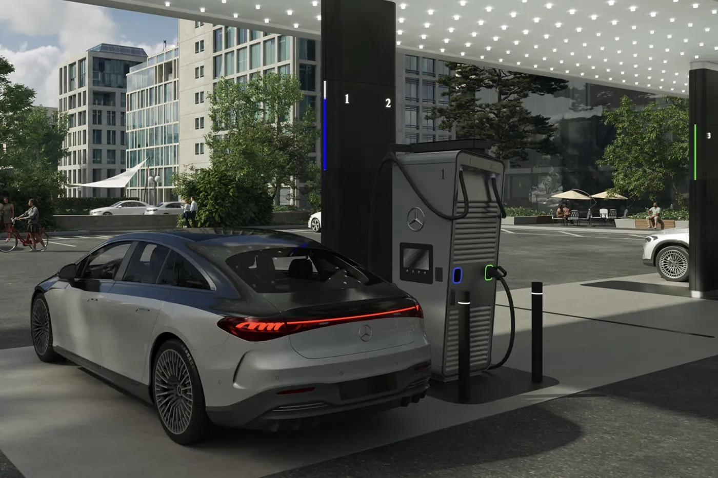 Mercedes-Benz Is Building a Network of Quick-Charging EV Stations