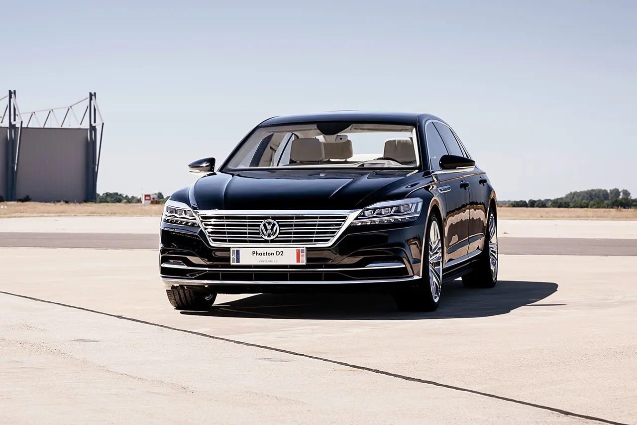 Volkswagen Unveils Never-Before-Seen Phaeton D2 Concept Car