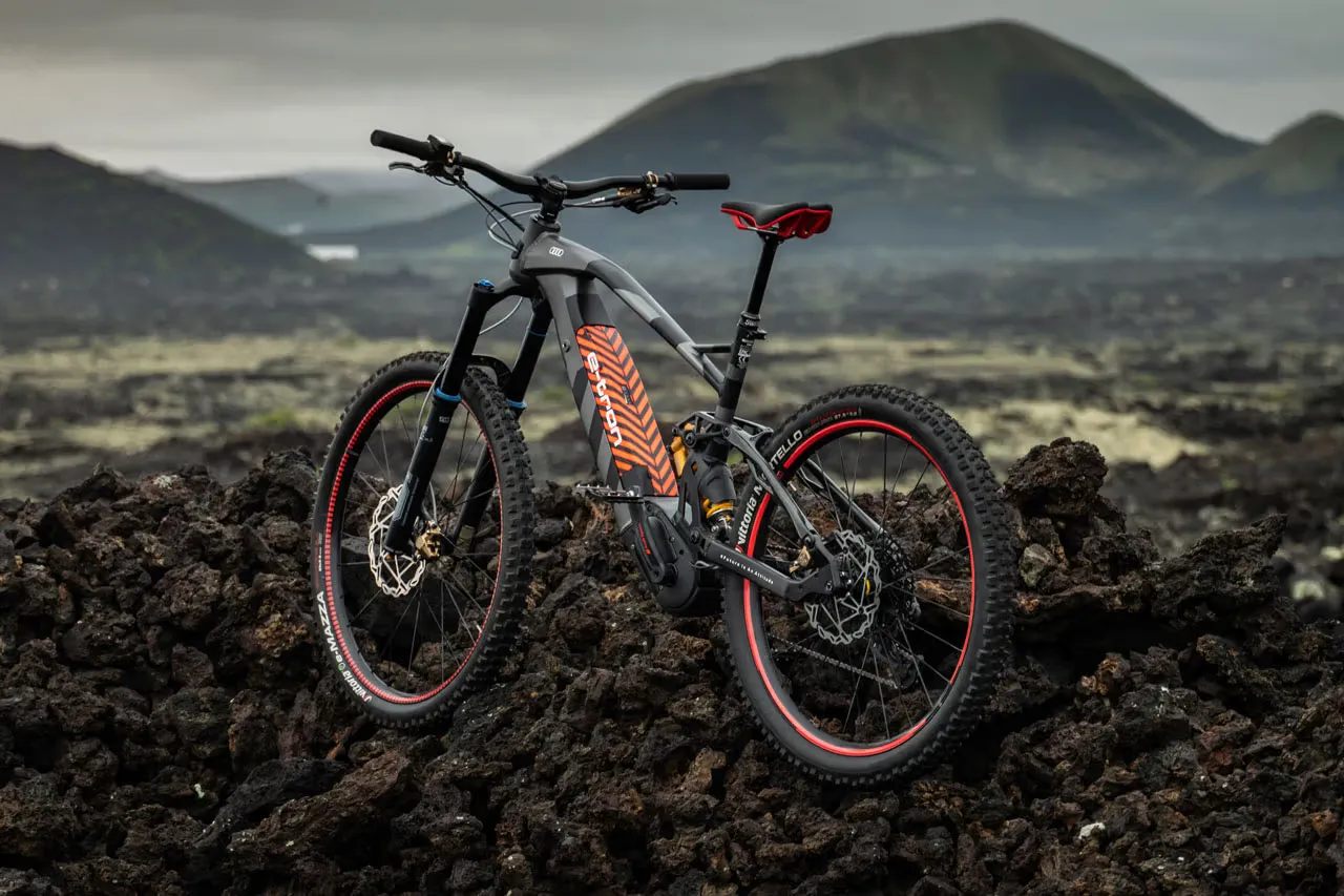 Audi and Italian Manufacturer Fantic Debut Innovative Electric Mountain Bike