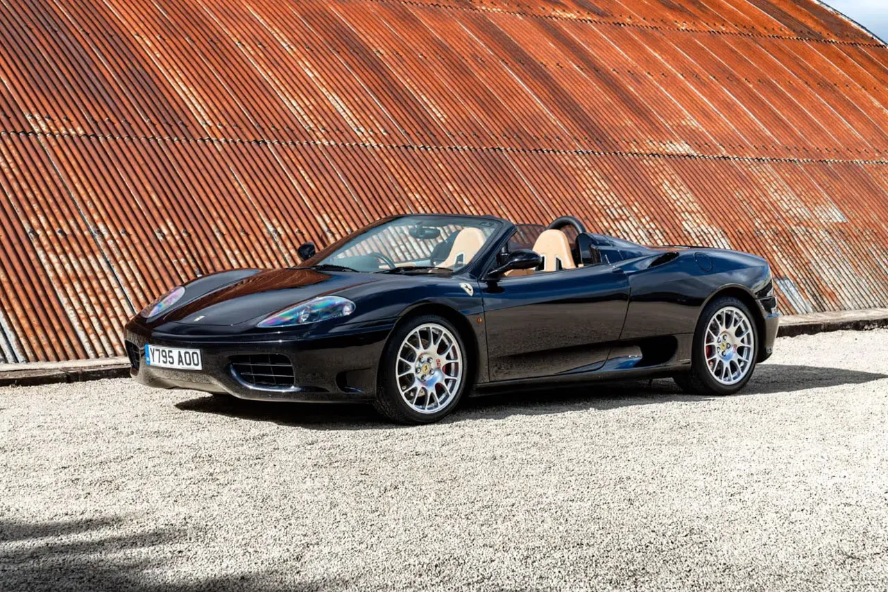 A 2001 Ferrari 360 Spider Previously Owned by David Beckham Hits the Market