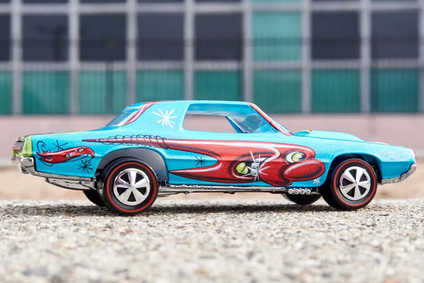 Kenny Scharf and Hot Wheels Hit the Gas on “Karbombz” Thunderbird