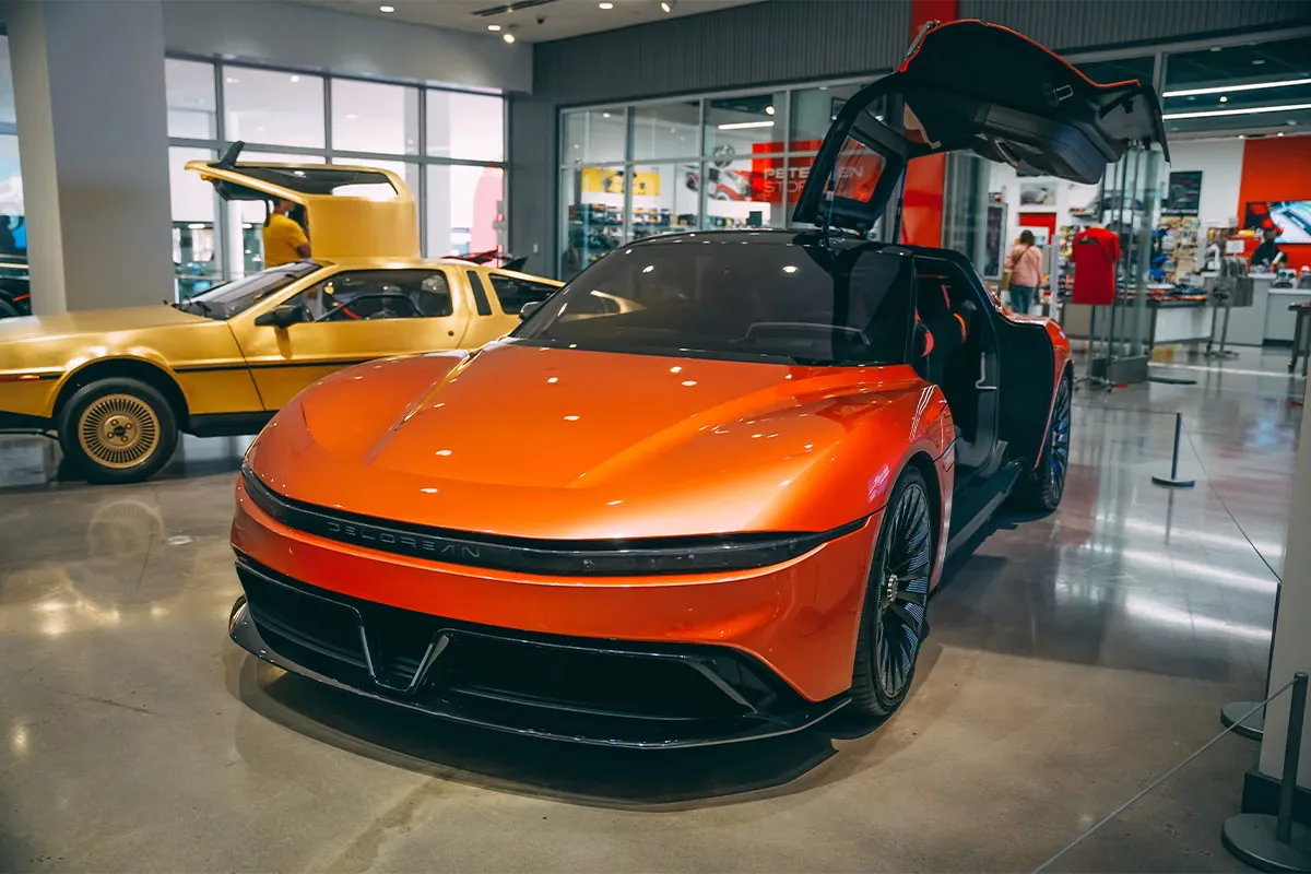 DeLorean’s Futuristic Alpha5 Will Go On Display at Petersen Automotive Museum