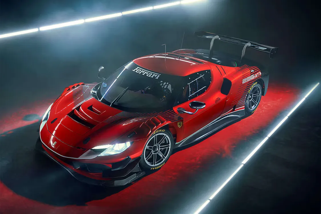 Ferrari Replaces the 488 GT3 With the 600HP V6-Equipped 296 GT3