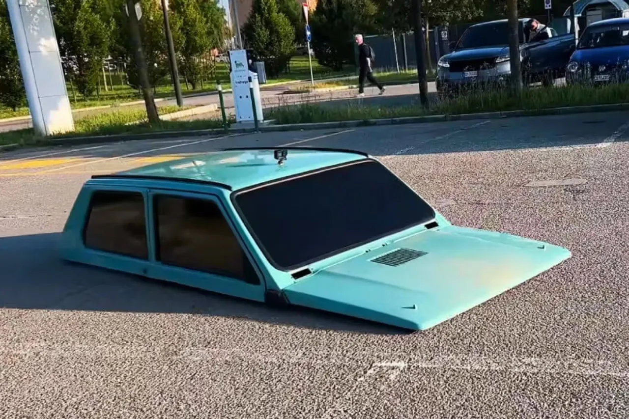 Modifiers Transformed a Fiat Panda Into the World’s Lowest Car