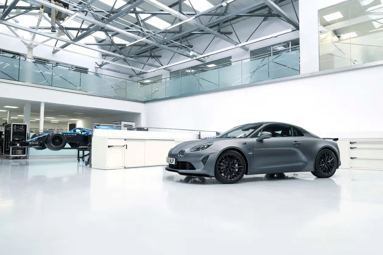 Alpine Refines A110 Sports Car with Formula 1 Developed Components