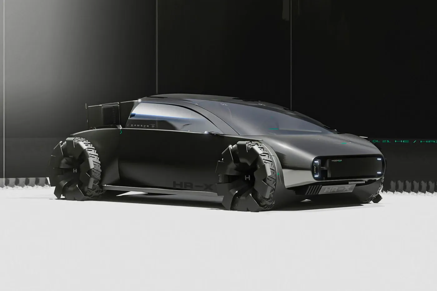 Alexis Poncelet Imagines a Honda “HR-X Delsol” Two-Door Pickup