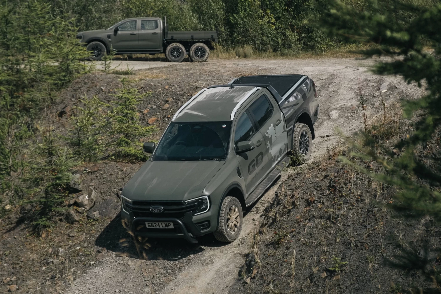 This Six-Wheeled Ford Ranger Is Built for Military Duty