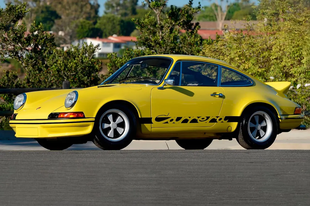 Paul Walker’s 1973 Porsche 911 Carrera RS 2.7 Is Expected to Fetch Over $1M USD
