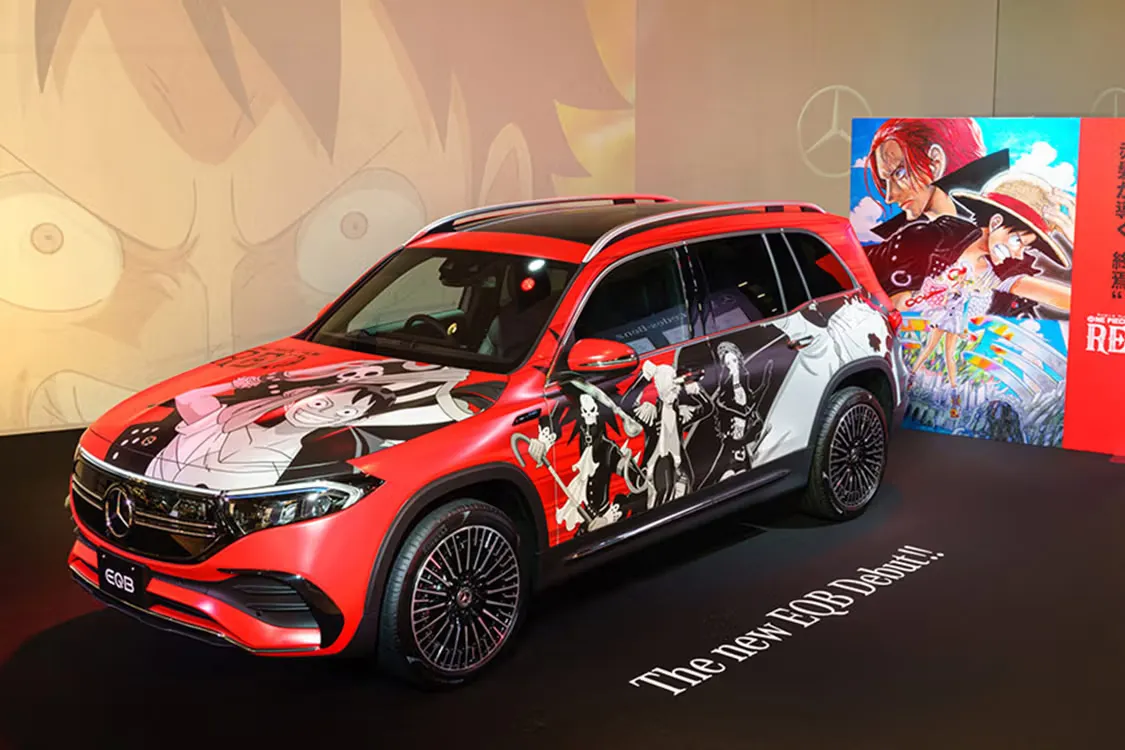 Mercedes-Benz Joins the Straw Hats for ‘ONE PIECE FILM: RED’ EQB