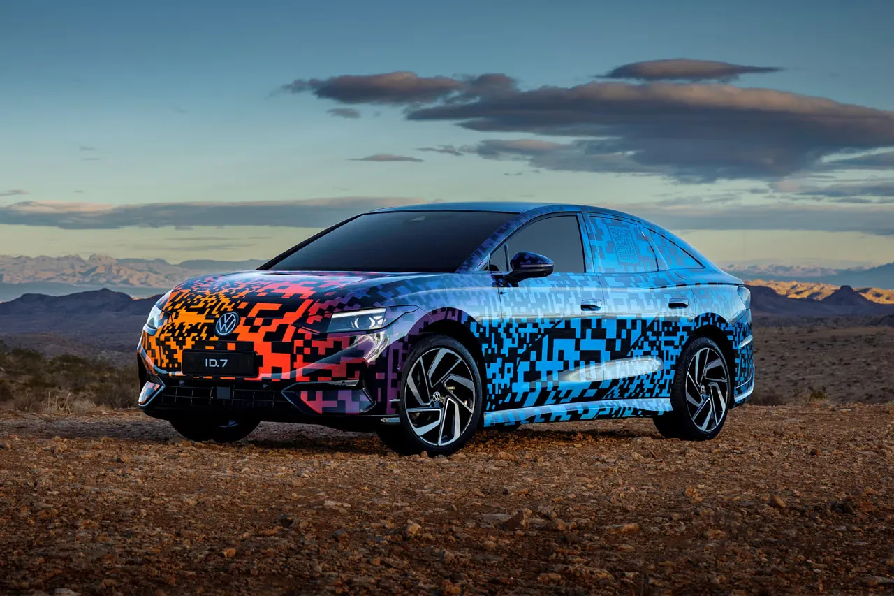 Volkswagen Reveals the Fully-Electric ID.7 Sedan