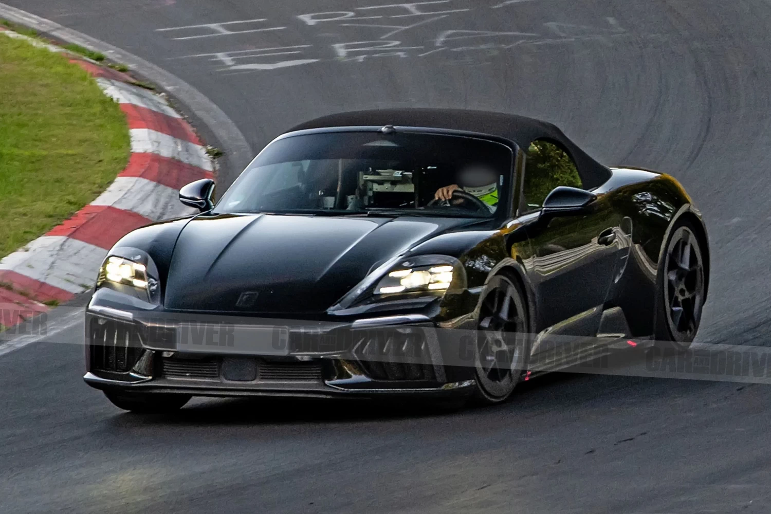 2027 Porsche 718 EV Spied Testing with Nearly No Camouflage