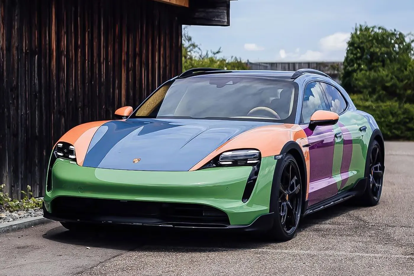 Take an Inside Look at Sean Wotherspoon’s Custom Porsche Taycan 4S Cross Turismo