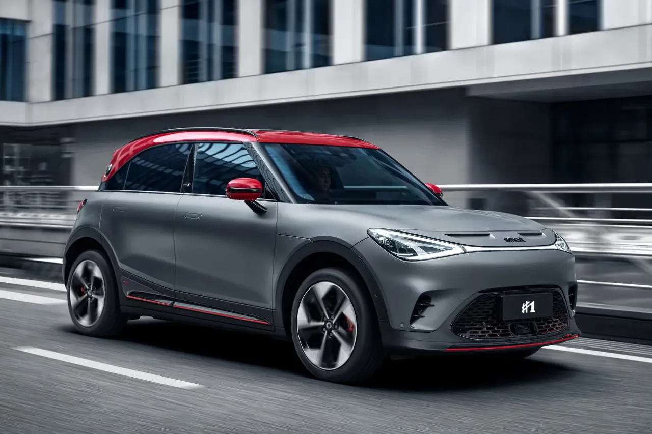 Take a First Look at the All-Electric smart #1 Brabus Performance Vehicle