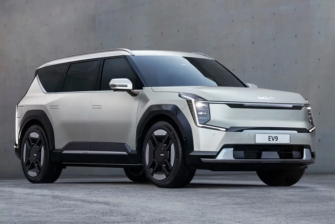 KIA Unveils Its Retro-Futuristic, All-Electric EV9 SUV