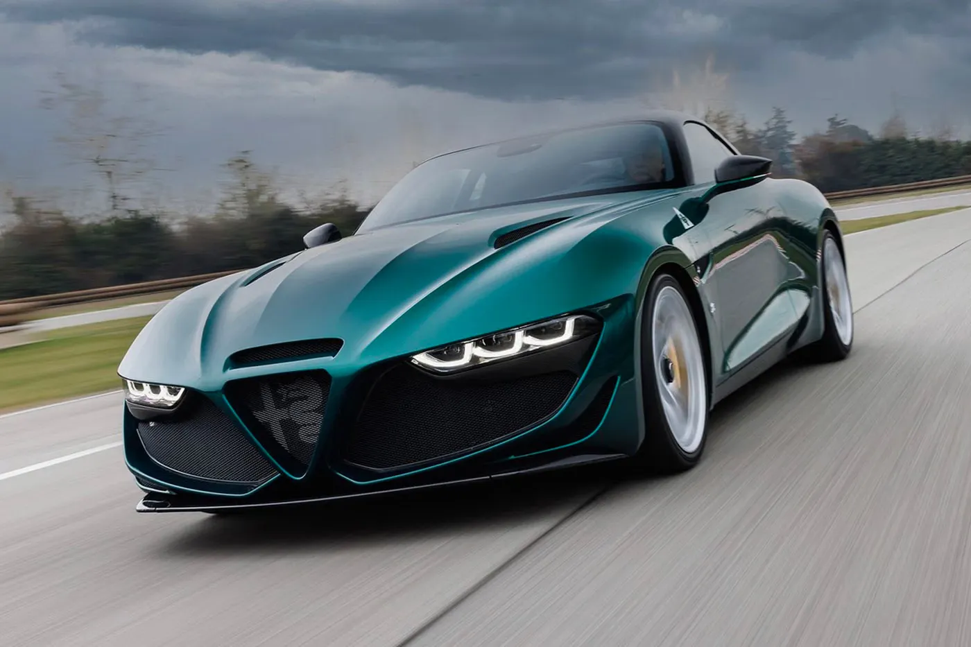 Zagato Celebrates 100 Years With Alfa Romeo With One-Off Giulia SWB Zagato Coupe
